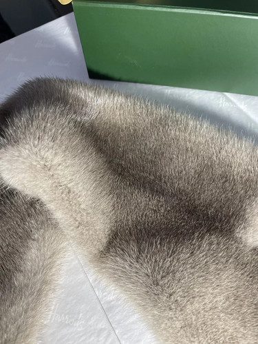 Sciarpa collo pelliccia - , visone