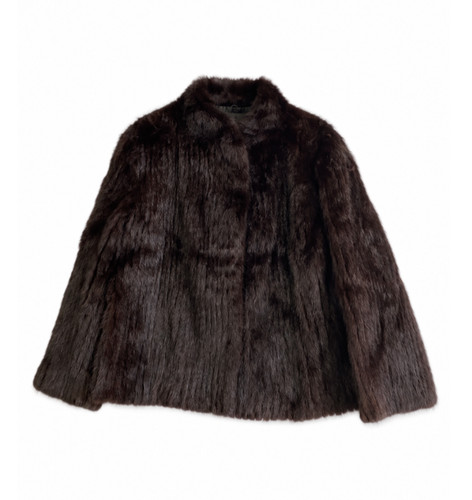 Cappotto giacca pelliccia