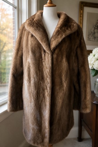 Cappotto pelliccia visone - cappotto,