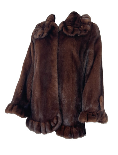 Cappotto moderno saga - cappotto, visone