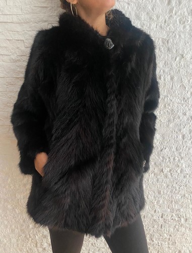 Pelliccia visone black - di,