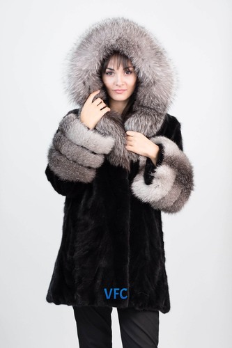 Cappotto visone nero - di,