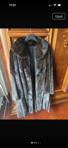 Pelliccia visone marrone - di,