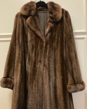 Pelliccia lunga di visone