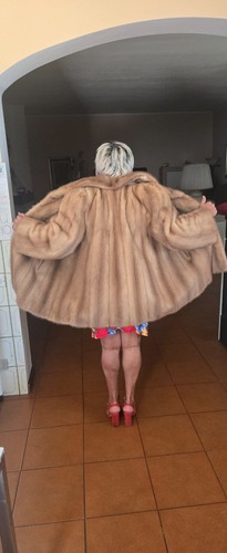 Pelliccia visone miele - visone,