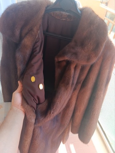 Pelliccia visone marrone - pelliccia,
