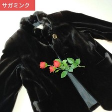 Saga Mink Real Fur coat Long