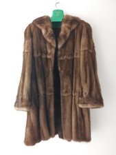 Pelliccia di visone chiaro